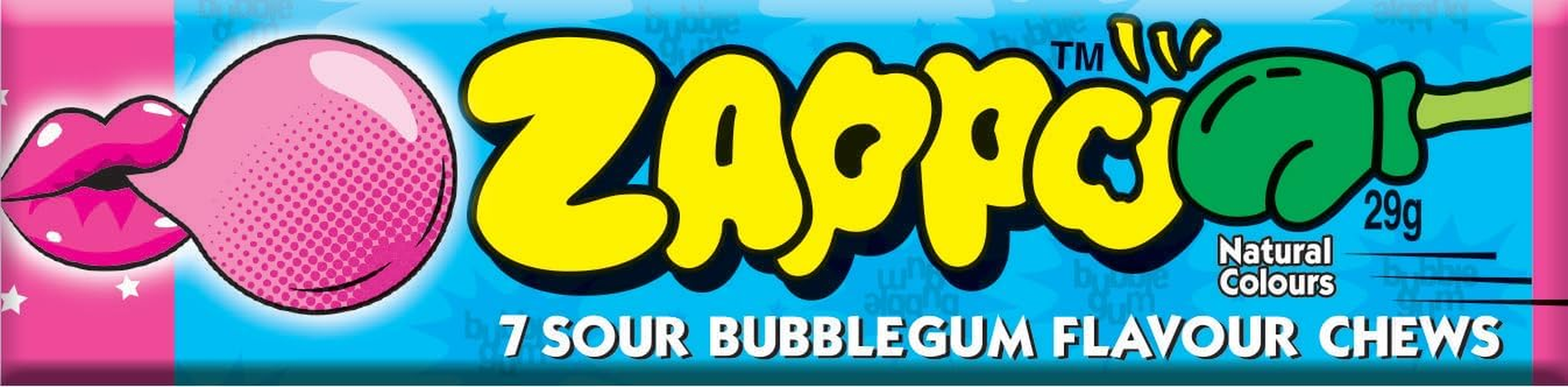 Zappo Sour Chews Variety Pack 780 G Mixed Flavours Share Bag image number 5