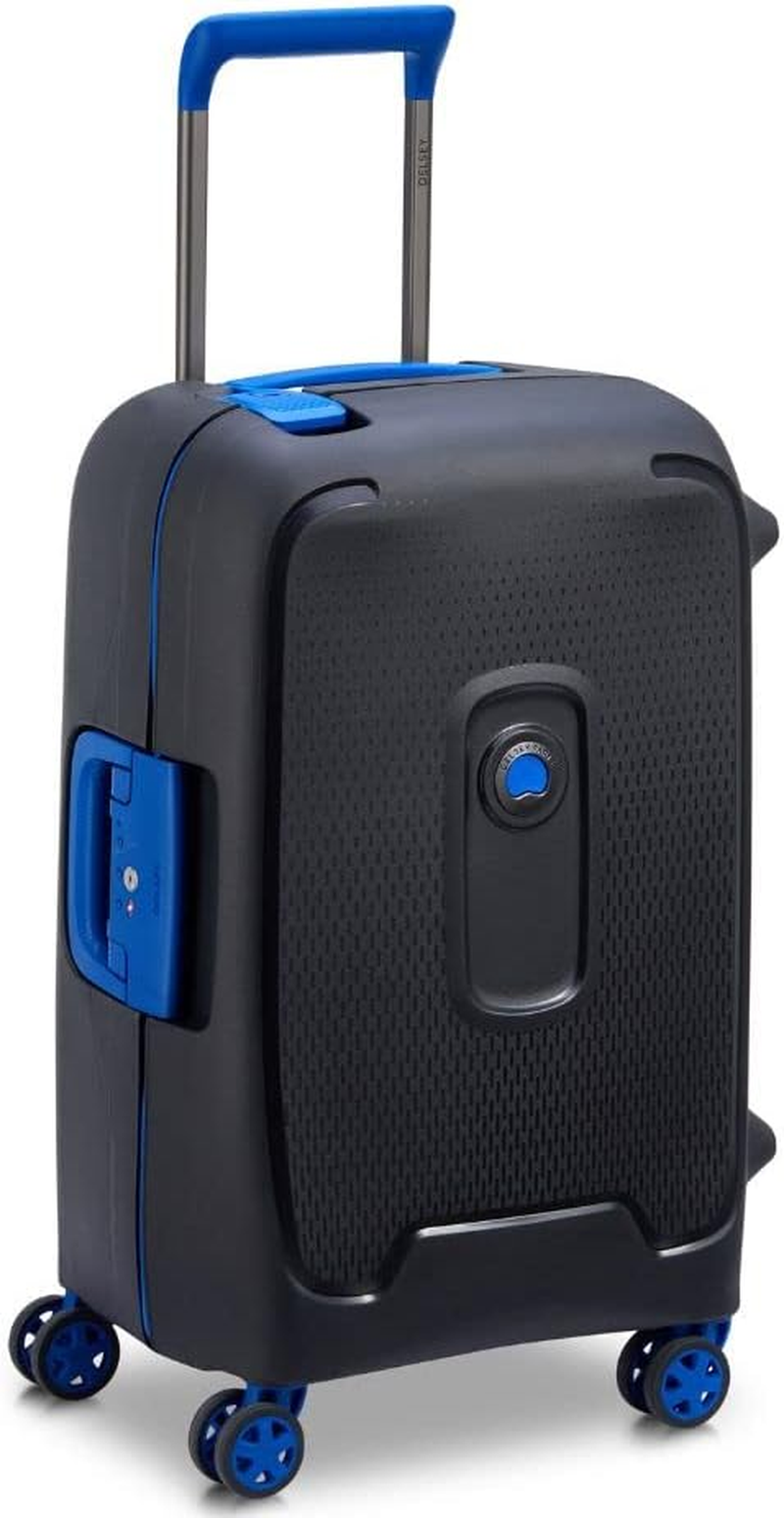 Delsey Paris Moncey 55Cm Carry on Hardsided Luggage Black/Blue image number 2