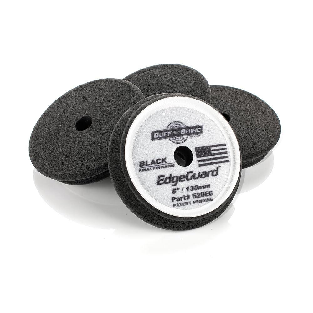 Buff and Shine - Edgeguard Foam Buffing Kit - Multicolor - 5" - Pack of 4