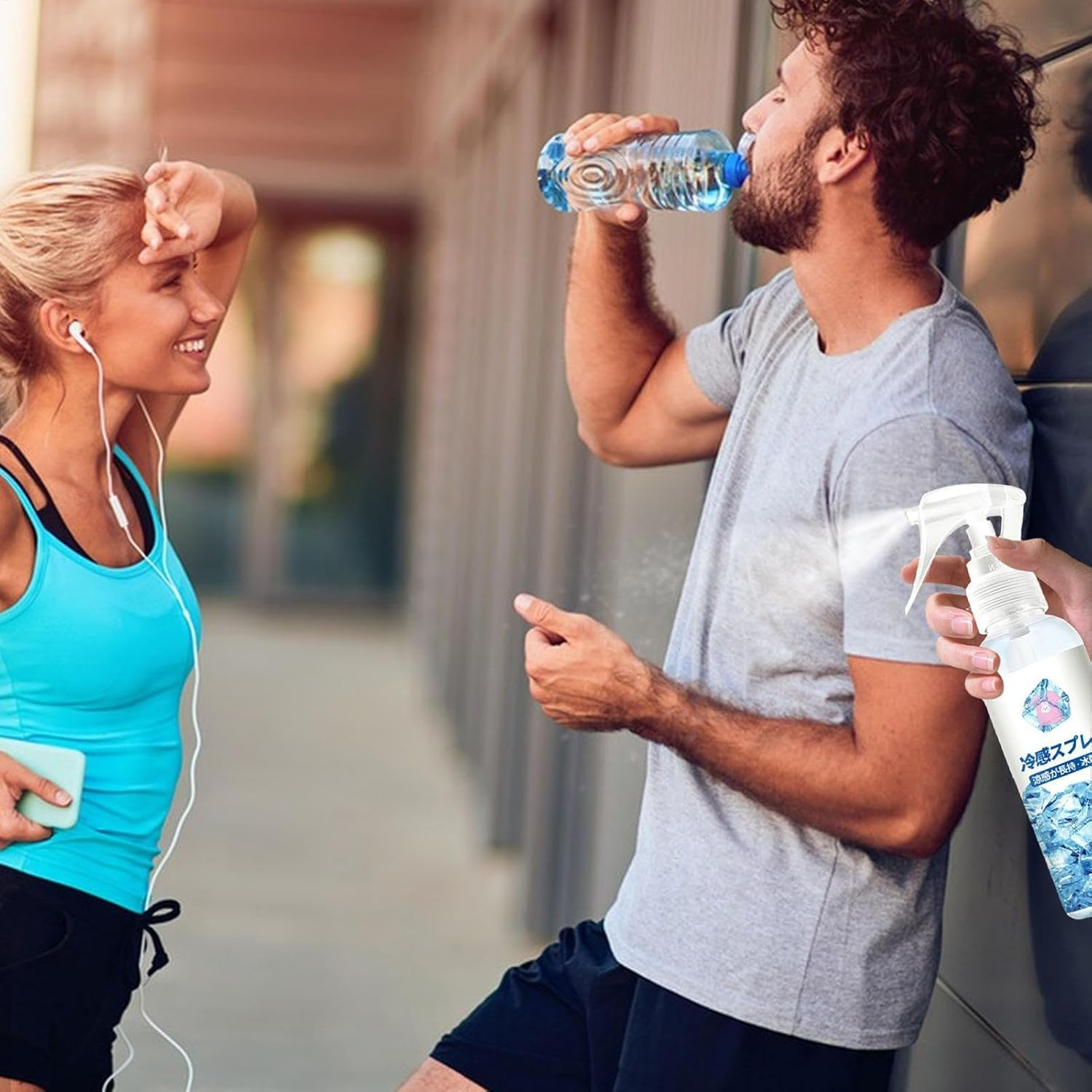 Cooling Spray for Face | Powerful Quick Cooling Spray | Hot Weather Gear, User-Friendly Cool Mist for Outdoor Camping, Daily Life, Hiking image number 6