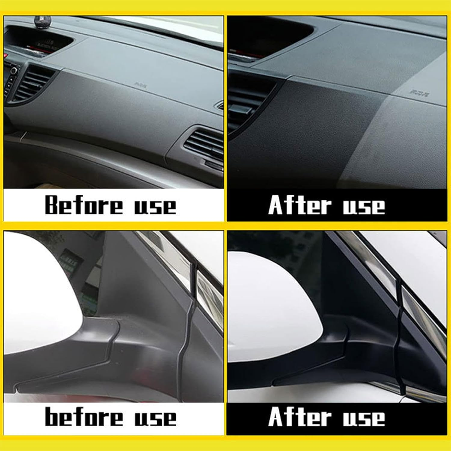 Car Interior Cleaner | Leather Seat Cleaner - Leather Cleaner Restores Protects Car Seats Automotive Interior for Dashboards image number 4