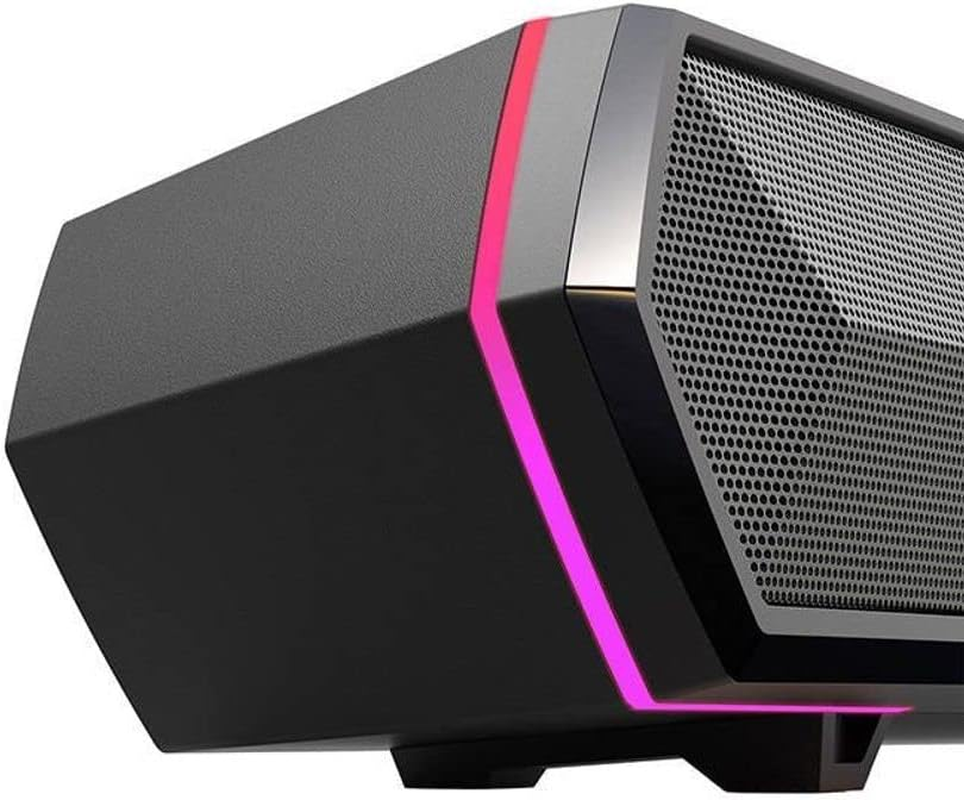 Edifier MG300 Computer Tabletop RGB Bluetooth Speaker, Black image number 2