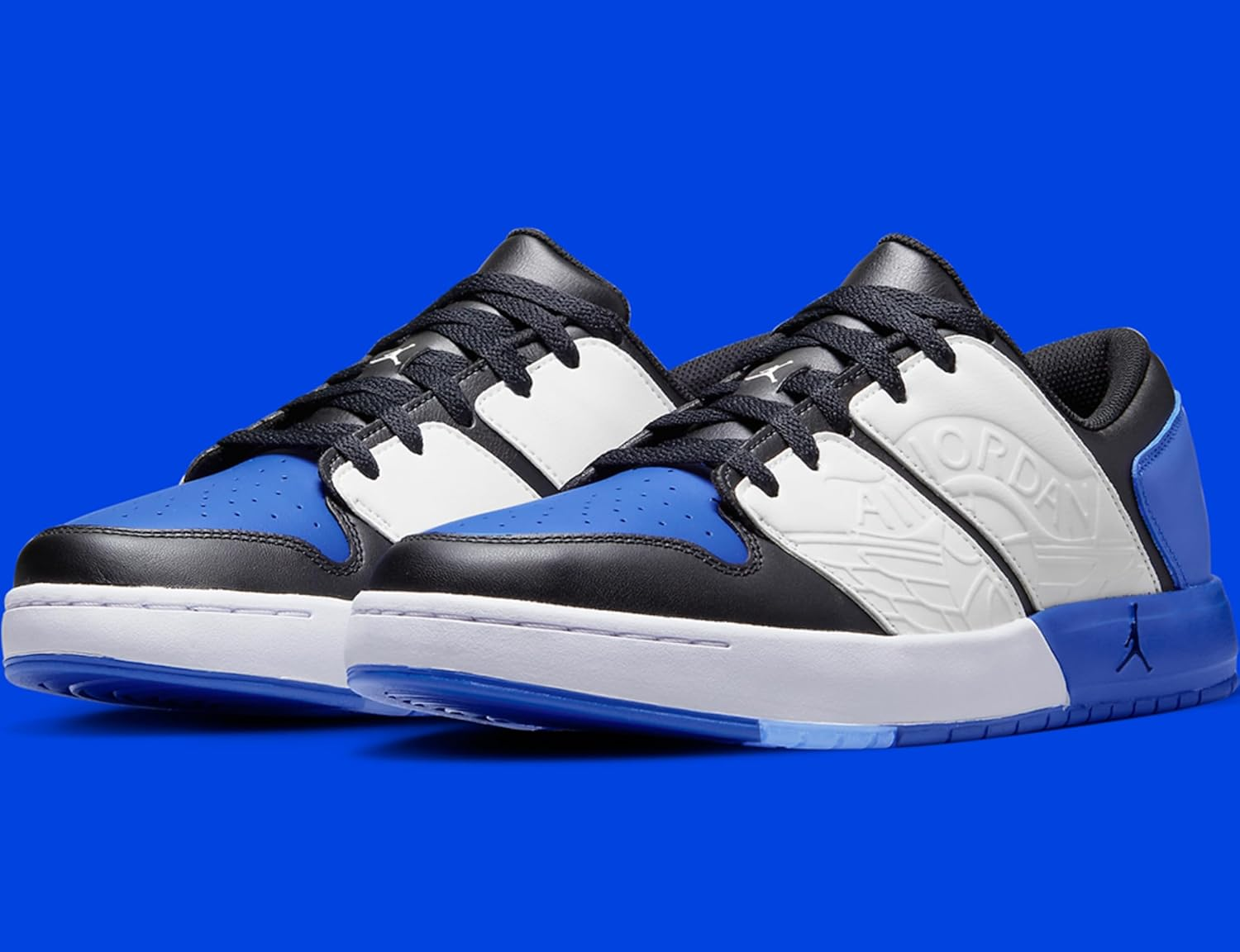 Jordan NU Retro 1 Low in Sport Royal/Black-White (Us_Footwear_Size_System, Adult, Men, Numeric, Medium, Numeric_11_Point_5) image number 5