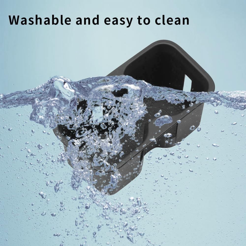 Fit for BYD Shark 6 Pickup Truck Center Console Cup Holder Plug-In, anti Shake Detachable Design, Washable Black Rubber Pad Automotive Parts (Silicone Cup Cover) image number 4