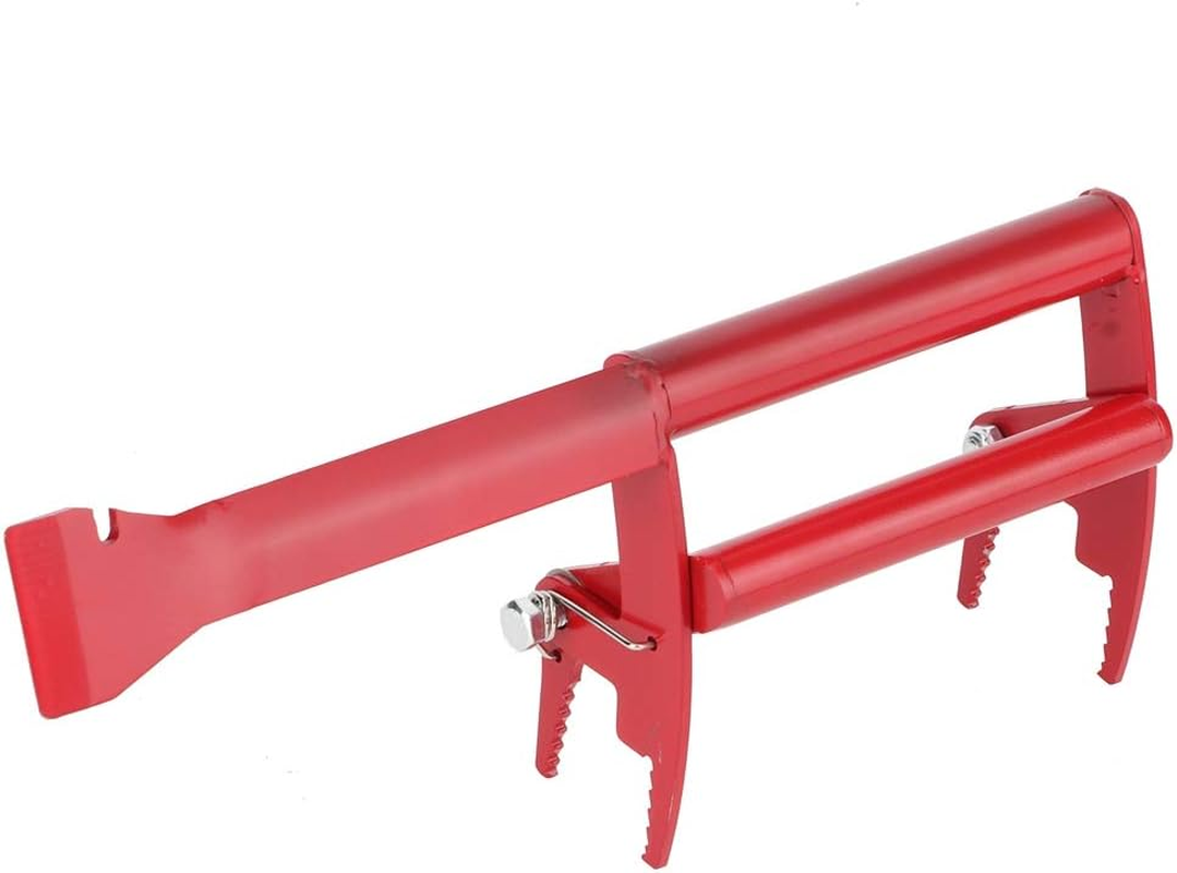 Wild Birdwildlife Accessories,Stainless Steel Red Paint Dual-Purpose Function Lifting Clamp Clamp
