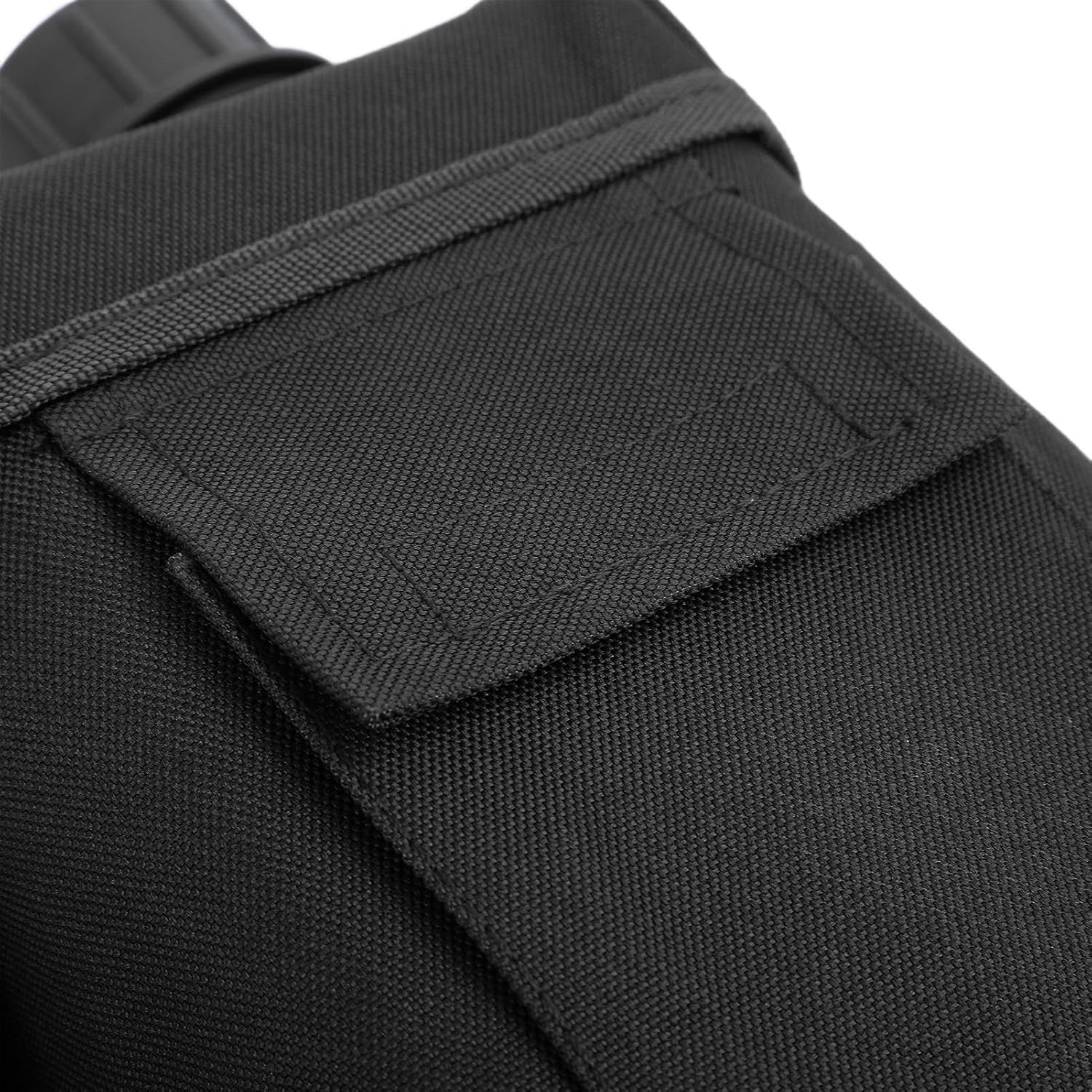 Sports Water Jug, 2L Large Capacity Running Water Bottle with Waist Bag, PVC Nylon Modern Water Flask Jug for Outdoor Sports Hiking (Black) - Black image number 3