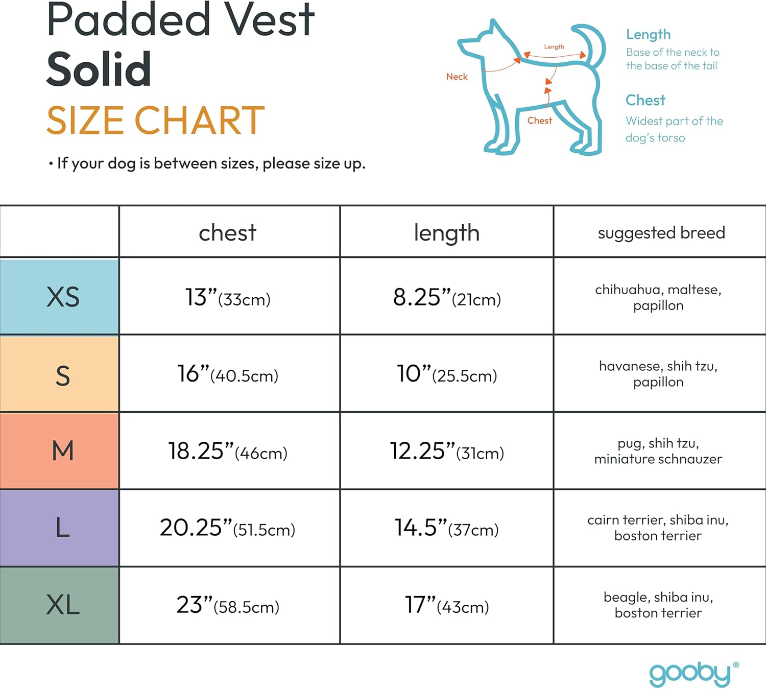 Gooby Padded Vest Dog Jacket - Solid Purple, X-Large - Warm Zip up Dog Vest Fleece Jacket with Dual D Ring Leash - Water Resistant Small Dog Sweater - Dog Clothes for Small Dogs and Medium Dogs