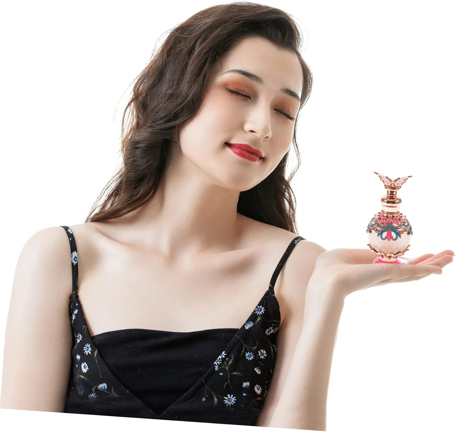 Perfume Refillable Bottle Perfume Dispenser Portable Bottle Wrapping Material Random Color image number 4