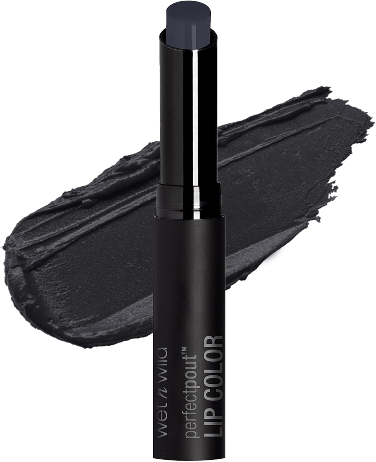 Wet N Wild Perfect Pout Lipstick, Dark Red 99% Chance of Wine, Vegan | Gluten-Free | Cruelty-Free | Lip Color, Lip Color