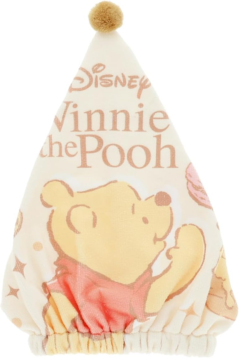 2024 Marushin Towel Cap, Swimming, Children, Disney, Winnie the Pooh, Hair Drying, Water Absorbent, Quick Drying, Towel, Girls, Boys, Characters, Swimming, Sea 2125021300
