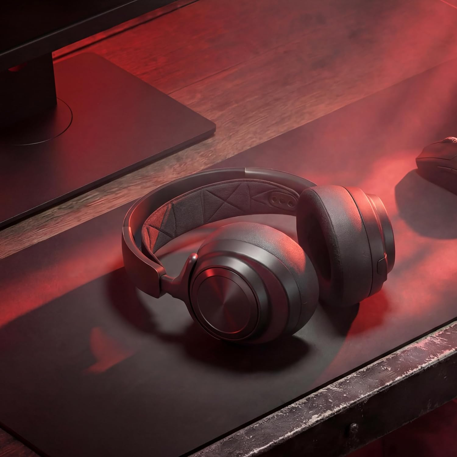 WC Freeze Nova Pro Wireless - Cooling Gel Earpads for Arctis Nova Pro Wireless & Nova Elite (Doesn&rsquo;T Fit Other Models), by Wicked Cushions, Extra Thick & Comfortable | Black - Black image number 2